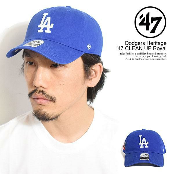 47 フォーティーセブン Dodgers Heritage '47 CLEAN UP Royal