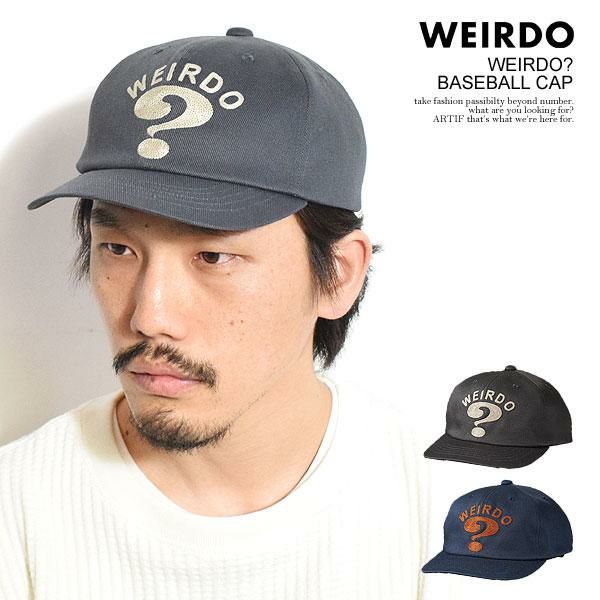 WEIRDO/ウィアード 「RACE? - WORK CAP」 ワッペンメッシュキャップ