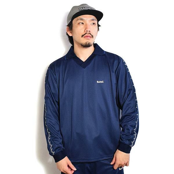 RADIALL ラディアル JAZZZ - V NECK GAME SHIRT L/S