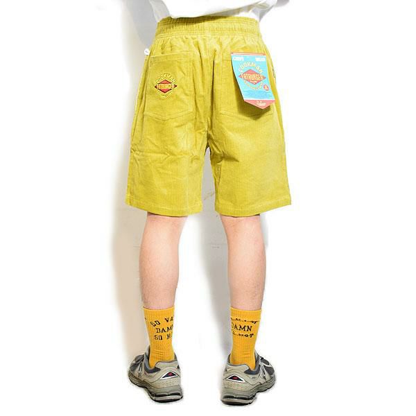 COOKMAN クックマン Chef Pants Short Front Pocket Corduroy