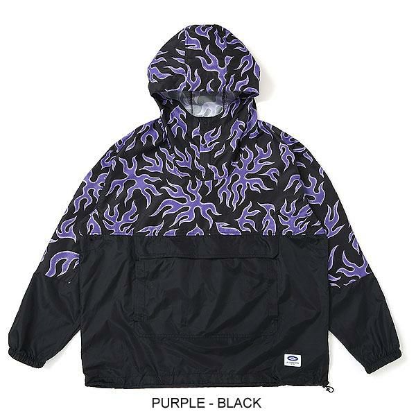 ジャケット・アウター CHALLEGER / PACKABLE FIRE ANORAK PACKABLE FIRE ANORAK【PURPLE-BLACK】｜CHALLENGER｜MELTING