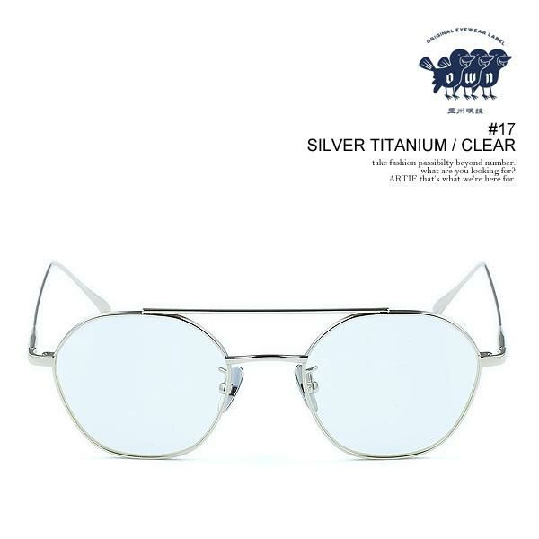 小物 OWN #17 SILVER TITANIUM CLEAR 17 SILVER TITANIUM / CLEAR – OWN ONLINE BOUTIQUE