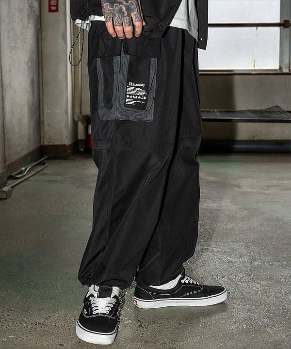 ジプソフィア　アクティブパンツ　カーゴパンツ　未使用 SUBCIETY サブサエティ Ripstop 2way cargo pants