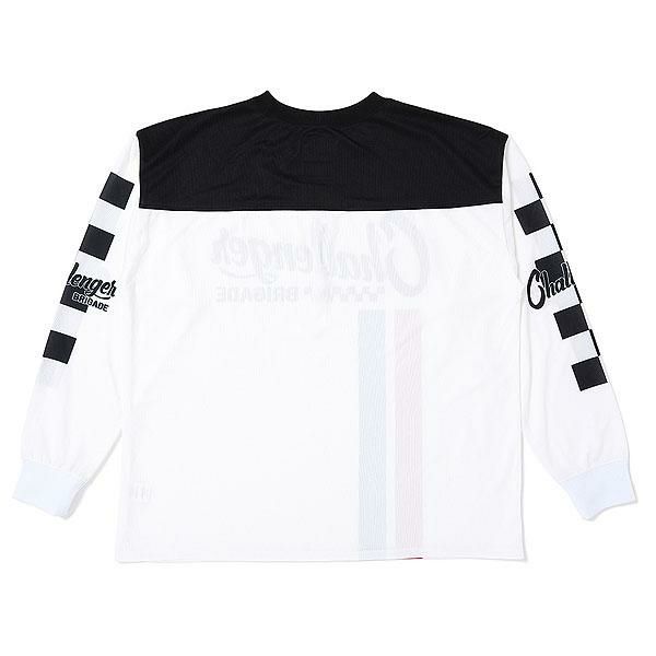 L【CHALLENGER】RACING LS／新品タグ付／送料込 CHALLENGER チャレンジャー L/S RACING TEE