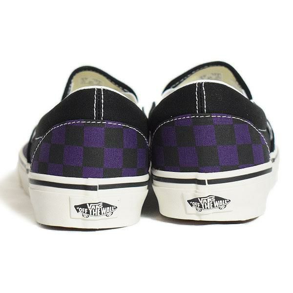 【VANS】 ヴァンズ CLASSIC SLIP-ON POP CHK GRAPE 国内発送 VANS】 ヴァンズ CLASSIC SLIP-ON POP CHK GRAPE 国内発送 (VANS