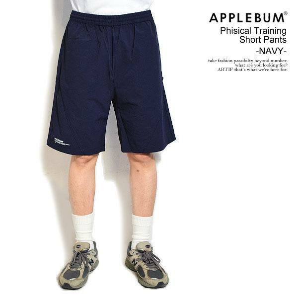 APPLEBUM アップルバム Phisical Training Short Pants -NAVY-