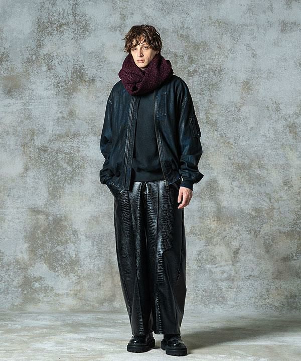 2025 秋 先行予約 9月下旬〜10月上旬入荷予定 glamb グラム Paraffin Coated Denim MA-1 ジャケット キャンセル不可 atfjkt 2025 秋 先行予約 9月下旬～10月上旬入荷予定 glamb グラム Paraffin