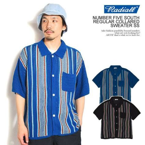 RADIALL ラディアル NUMBER FIVE SOUTH - REGULAR COLLARED