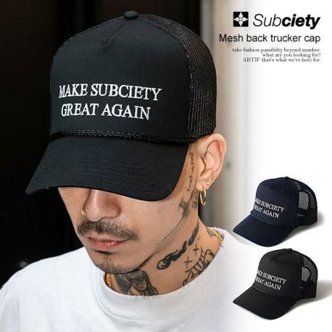 サブサエティ　キャップ　ブラック UNION76】76 BLACK LOGO CAP（キャップ）｜76（セブンティ