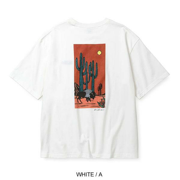 × MIHO MURAKAMI DROP SHOULDER PRINT TEE CALEE キャリー × MIHO MURAKAMI DROP SHOULDER PRINT TEE
