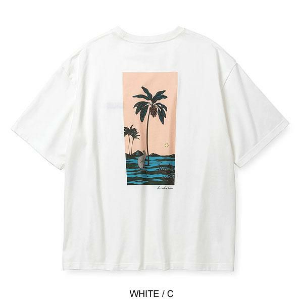 × MIHO MURAKAMI DROP SHOULDER PRINT TEE CALEE キャリー × MIHO MURAKAMI DROP SHOULDER PRINT TEE