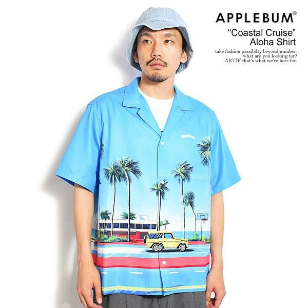 APPLEBUM アップルバム　アロハシャツ　美品 APPLEBUM アップルバム 