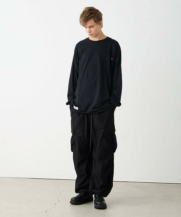 VIRGO TANKER WIDE CARGO PANTS 黒系 ヴァルゴ VIRGOwearworks ヴァルゴウェアワークス TANKER WIDE CARGO PANTS