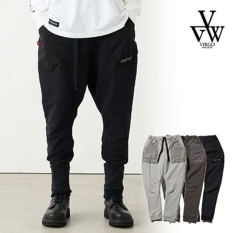 virgo ボーダースウェットパンツ - メルカリ