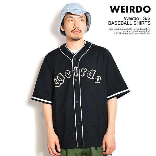 WEIRDO ウィアード Weirdo - S/S BASEBALL SHIRTS