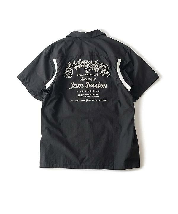 NINE MICROPHONES ナインマイクロフォンズ BOWLING SHIRT