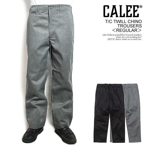 キャリー、チノパン soldout! _ TC Twill chino trousers ◇ CALEE キャリー : TC
