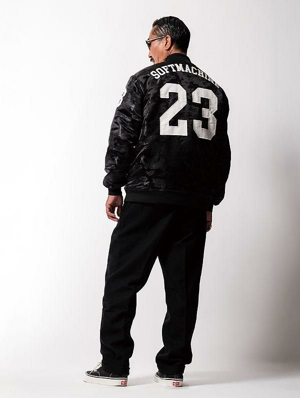 SOFTMACHINE ソフトマシーン HUSTLER JK(STADIUM JACKET)