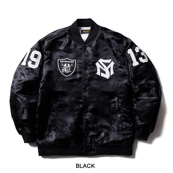 SOFTMACHINE ソフトマシーン HUSTLER JK(STADIUM JACKET)
