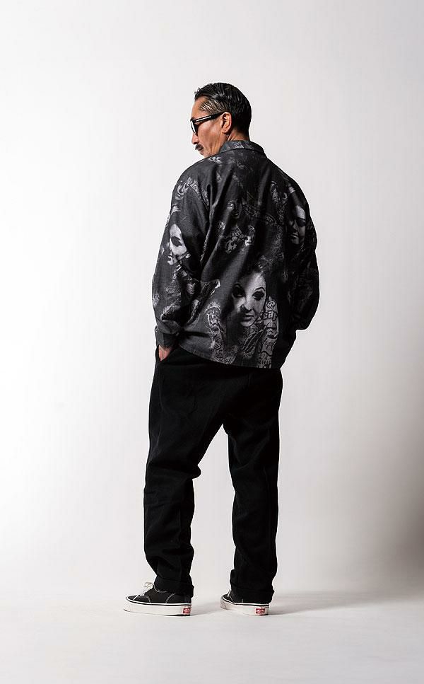 19AW SOFTMACHINE ソフトマシーン パンサー コート L ウール 19AW SOFTMACHINE ソフトマシーン パンサー コート L ウール