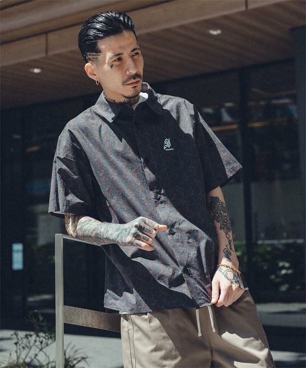 SUBCIETY サブサエティ Paisley square shirt