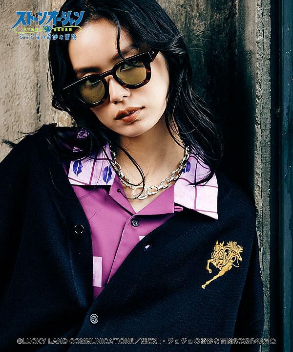 glamb×ジョジョの奇妙な冒険 ストーンオーシャン glamb グラム E