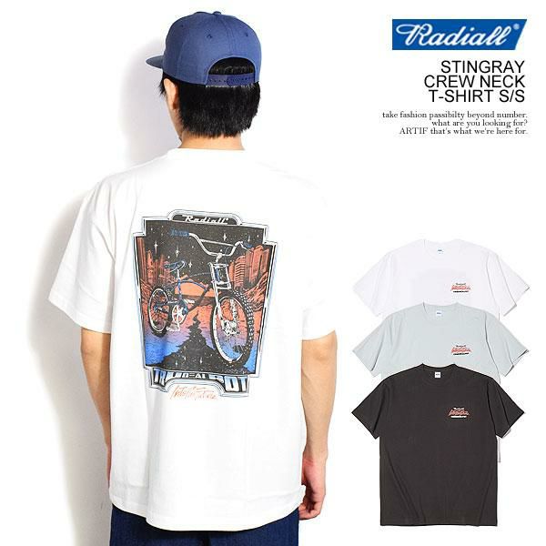 RADIALL ラディアル STINGRAY - CREW NECK T-SHIRT S/S