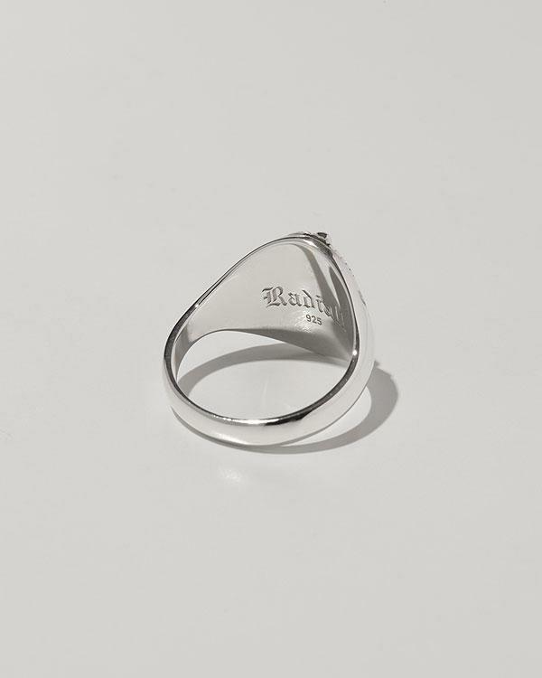 RADIALL ラディアル リング 15号 RADIALL ラディアル CRADLE - PINKY RING -GOLD PLATED-