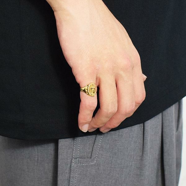 RADIALL ラディアル CRADLE - PINKY RING -GOLD PLATED-