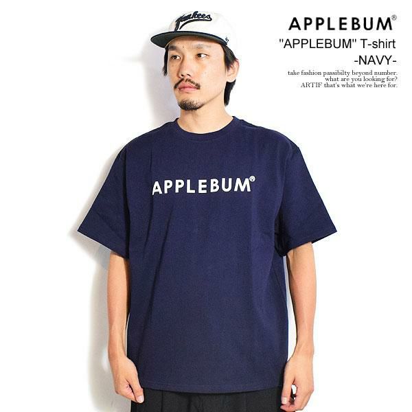 APPLEBUM】アップルバム 長袖シャツ ストライプ ネイビー NAVY APPLEBUM 【APPLEBUM】アップルバム 長袖シャツ ストライプ ネイビー NAVY