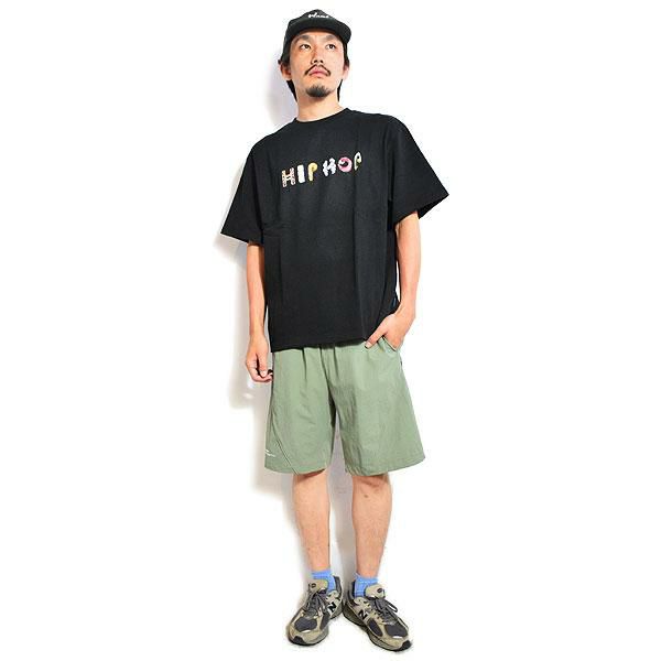 APPLEBUM アップルバム “Alphabet” T-shirt 12oz -BLACK-