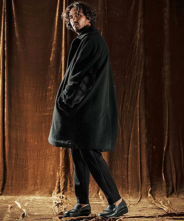 ジャケット・アウター Amiur soutien collar shaggy coat 2025 秋冬 先行予約 11月上旬～中旬入荷予定 ANGENEHM