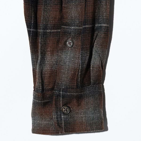 2025 冬 先行予約 11月下旬〜12月上旬入荷予定 glamb グラム Wrinkle Flannel Shirt シャツ 送料無料 キャンセル不可 atftps 2025 冬 先行予約 11月下旬～12月上旬入荷予定 glamb グラム Wrinkle