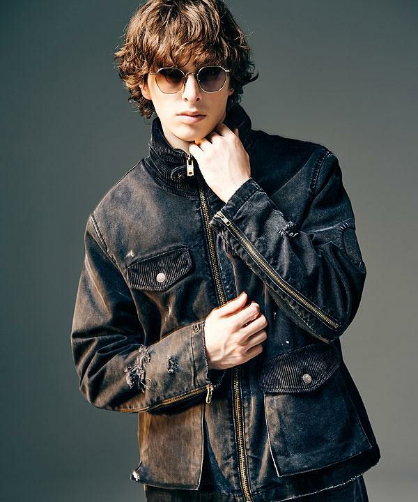 glamb グラム Snow Wash M-65 Set Up