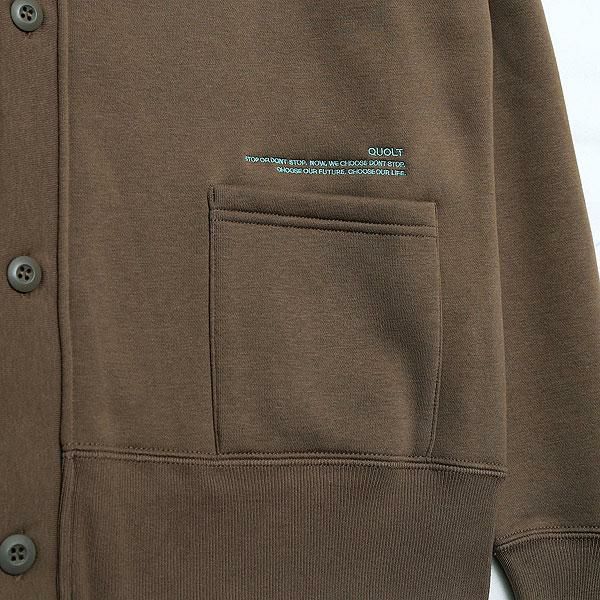 2025 冬 先行予約 1月上旬～中旬入荷予定 QUOLT クオルト SWEAT CARDIGAN