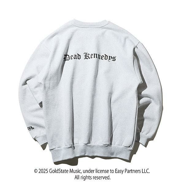 CLUCT × DEAD KENNEDYS CLUCT クラクト California Uber Alles[CREW SWEAT]