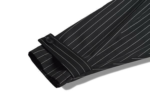 NO ID. BLACK ノーアイディー ショールカラードレープBIG-BLZ