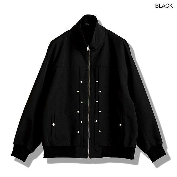 ☆ NO ID. ノーアイディ アラベスク ノーカラー ジップアップジャケット ☆ NO ID. ノーアイディ アラベスク ノーカラー ジップアップ