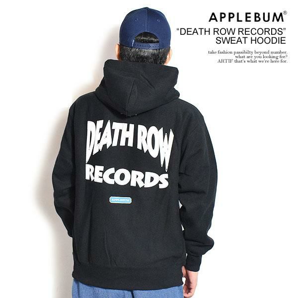 APPLEBUM アップルバム “DEATH ROW RECORDS” SWEAT HOODIE