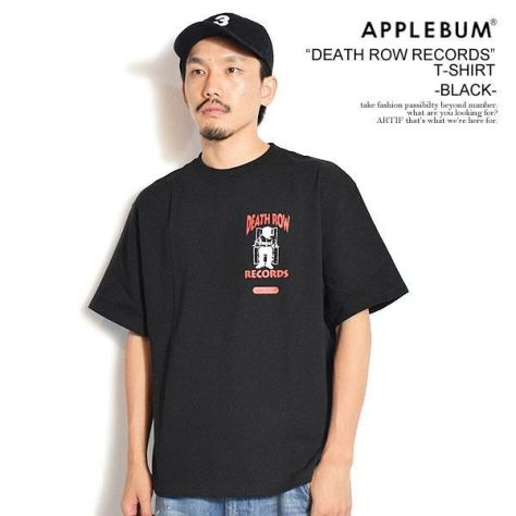 APPLEBUM “DEATH ROW RECORDS” Tシャツ アップルバム APPLEBUM “デス ロウ レコード” Tシャツ（“DEATH