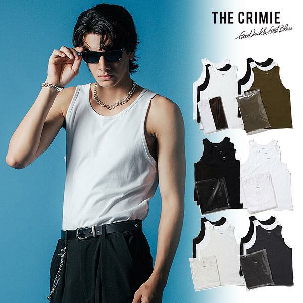 クライミー タンクトップ CRIMIE TANK TOP 2P ＋ 1P SERVICE 3P PACK