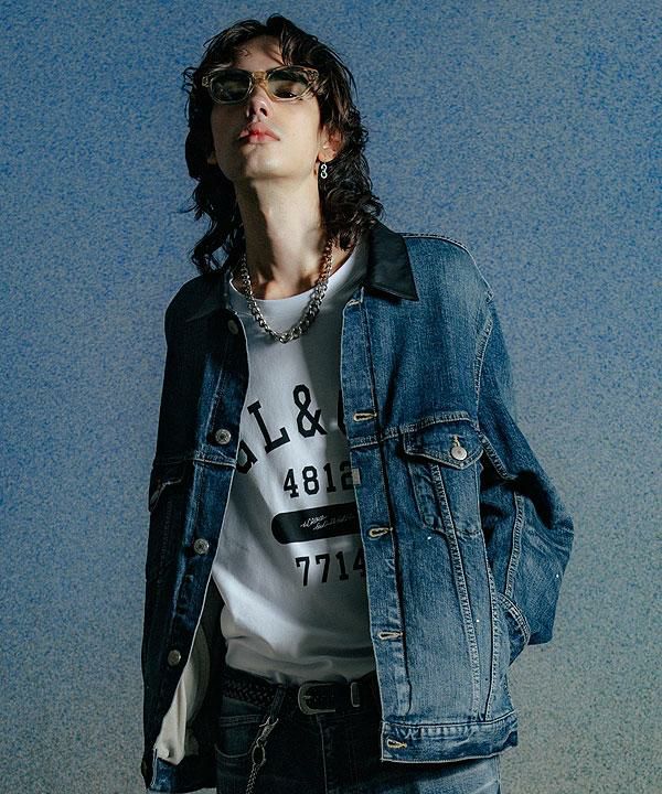 CRIMIE クライミー BORN FREE GARAGE USED SELVEDGE STRETCH DENIM JACKET