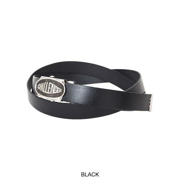 CHALLENGER チャレンジャー LOGO LEATHER BELT