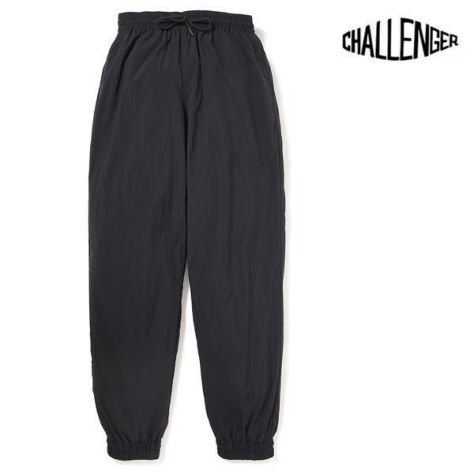 チャレンジャー challenger ワークパンツ黒XL CHALLENGER チャレンジャー WARM UP PANTS