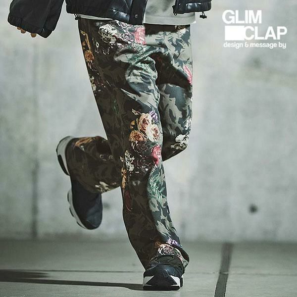 GLIMCLAP　Flower pattern pants　L サイズ　美品！ GLIMCLAP 2025 冬 先行予約 1月中旬〜下旬入荷予定 グリム