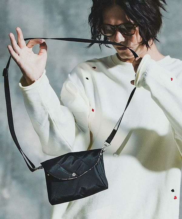 2025 秋冬 2nd 先行予約 1月中旬〜下旬入荷予定 GLIMCLAP グリムクラップ Dual Compartment Nylon Bag atfacc 2025 秋冬 2nd 先行予約 1月中旬～下旬入荷予定 GLIMCLAP グリム