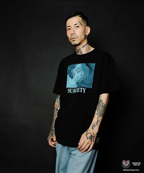 EVANGELION × Subciety SUBCIETY サブサエティ DISC7 (REI) TEE