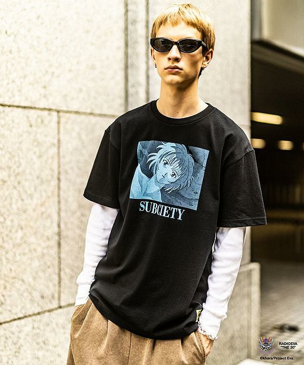 subciety エヴァンゲリオン Tシャツ　XXL Subciety エヴァンゲリオン コラボTシャツ XXL - メルカリ