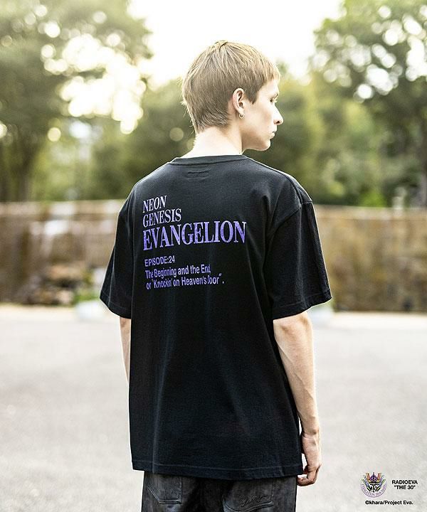 EVANGELION × Subciety SUBCIETY サブサエティ DISC9 (KAWORU) TEE Tシャツ  atftps EVANGELION × Subciety SUBCIETY サブサエティ DISC9 (KAWORU) TEE