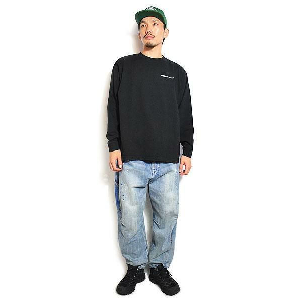 APPLEBUM アップルバム Logo L/S T-shirt -BLACK- 12oz